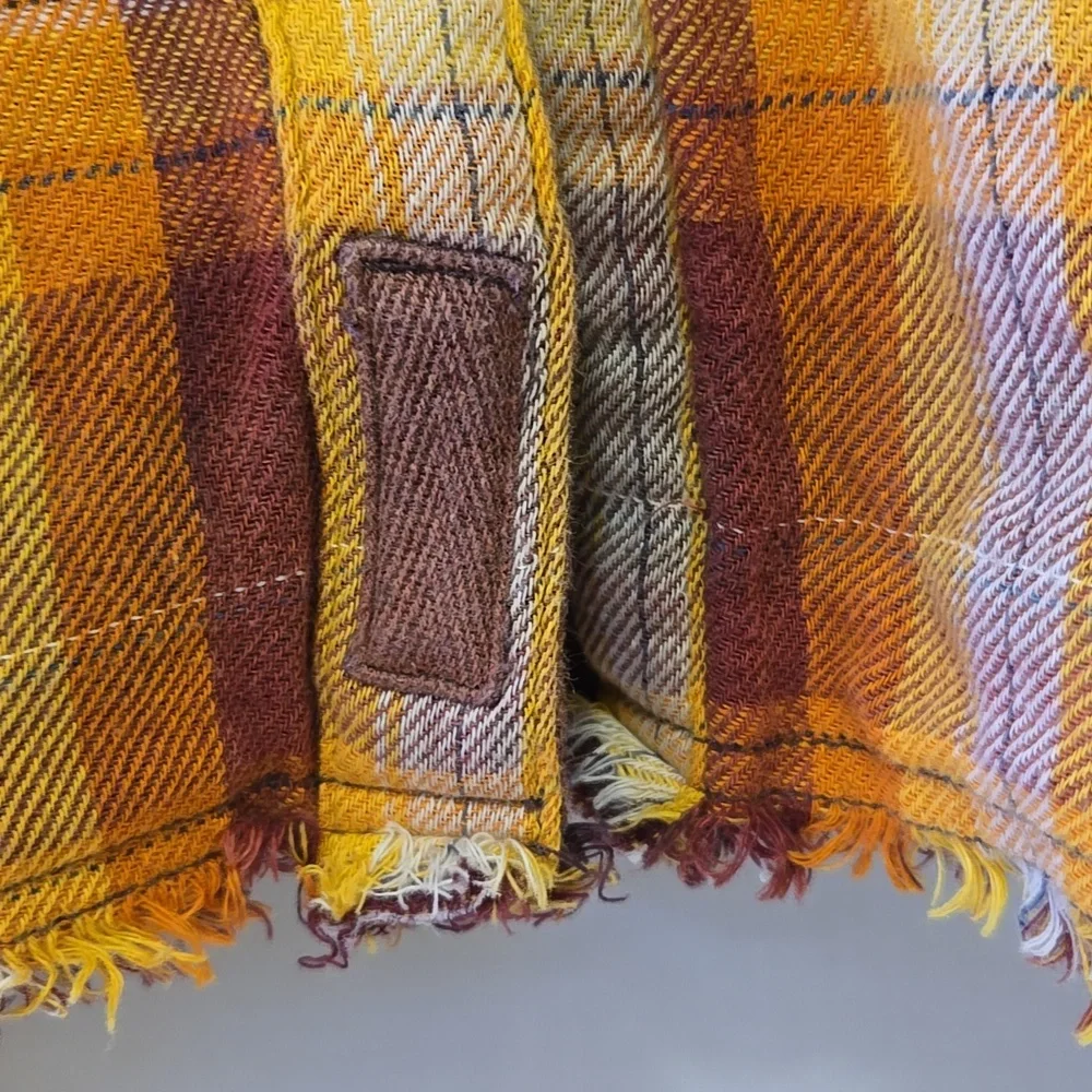 Free People We The‎ Free Kyoto Oversized Double Cloth Swing Flannel XS